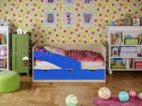 Кровать детская Бабочки 2,0 м в Оби - ob.mebel-nsk.ru | фото