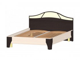 Кровать двуспальная 1,4 м Верона в Оби - ob.mebel-nsk.ru | фото