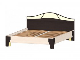 Кровать двуспальная 1,6 м Верона (Линаура) в Оби - ob.mebel-nsk.ru | фото