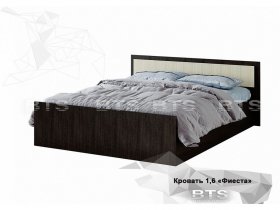 Кровать двуспальная 1,6м LIGHT Фиеста (BTS) в Оби - ob.mebel-nsk.ru | фото