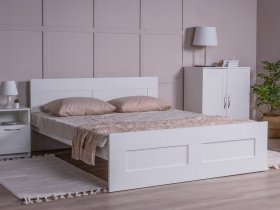 Кровать двуспальная 1,6м Сириус в Оби - ob.mebel-nsk.ru | фото