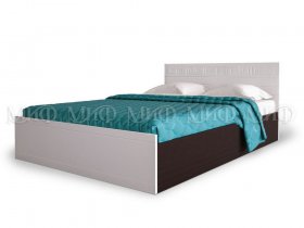 Кровать двуспальная Афина 1,4 м в Оби - ob.mebel-nsk.ru | фото