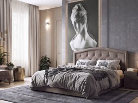 Кровать двуспальная 1,8м Верона-2 в Оби - ob.mebel-nsk.ru | фото