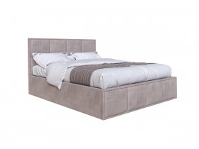 Кровать мягкая 1,6 Октавия стандарт, вар.2 в Оби - ob.mebel-nsk.ru | фото