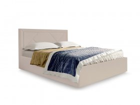 Кровать мягкая 1,6 Сиеста стандарт, вар.2 в Оби - ob.mebel-nsk.ru | фото