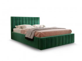 Кровать мягкая 1,6 Вена стандарт, вар.1 в Оби - ob.mebel-nsk.ru | фото