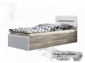 Кровать односпальная Наоми КР-12 в Оби - ob.mebel-nsk.ru | фото