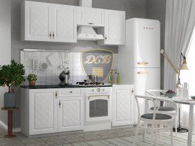 Кухонный гарнитур Гранд (белый) в Оби - ob.mebel-nsk.ru | фото