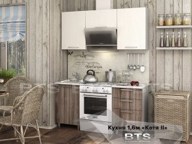 Кухонный гарнитур Катя-2 1,6 м (BTS) в Оби - ob.mebel-nsk.ru | фото