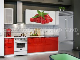 Кухонный гарнитур Малина в Оби - ob.mebel-nsk.ru | фото
