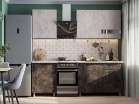 Кухонный гарнитур Розалия 1,7м (со столешницей) в Оби - ob.mebel-nsk.ru | фото