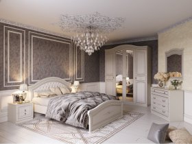 Модульная спальня Николь (Мебельград) в Оби - ob.mebel-nsk.ru | фото