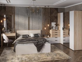 Модульная спальня Норд в Оби - ob.mebel-nsk.ru | фото