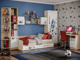Модульная спальня Вега NEW Boy в Оби - ob.mebel-nsk.ru | фото