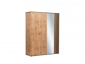 Шкаф для одежды четырехстворчатый 51.15 (опора h=20мм) Либерти в Оби - ob.mebel-nsk.ru | фото