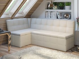 Скамья угловая со спальным местом «Домино» (кашемир) в Оби - ob.mebel-nsk.ru | фото